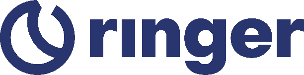 ringer Logo blau